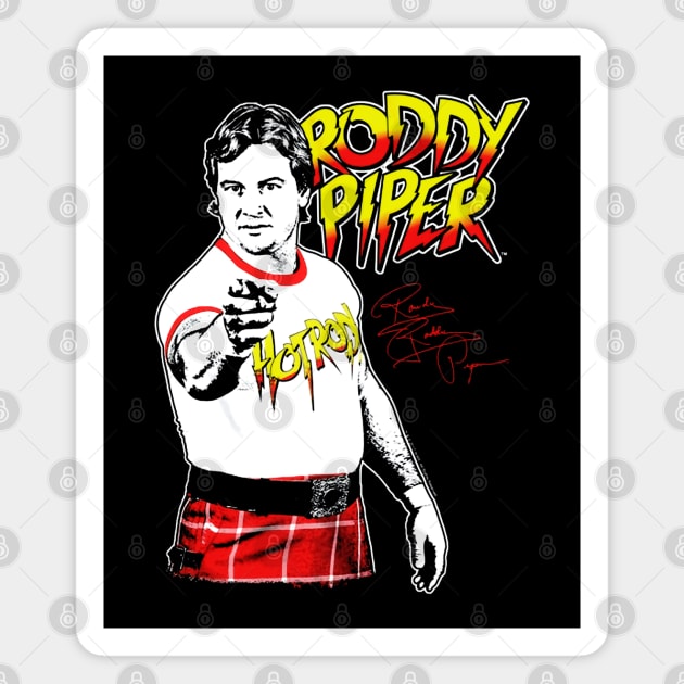 Roddy piper Punch Magnet by umarerikstore